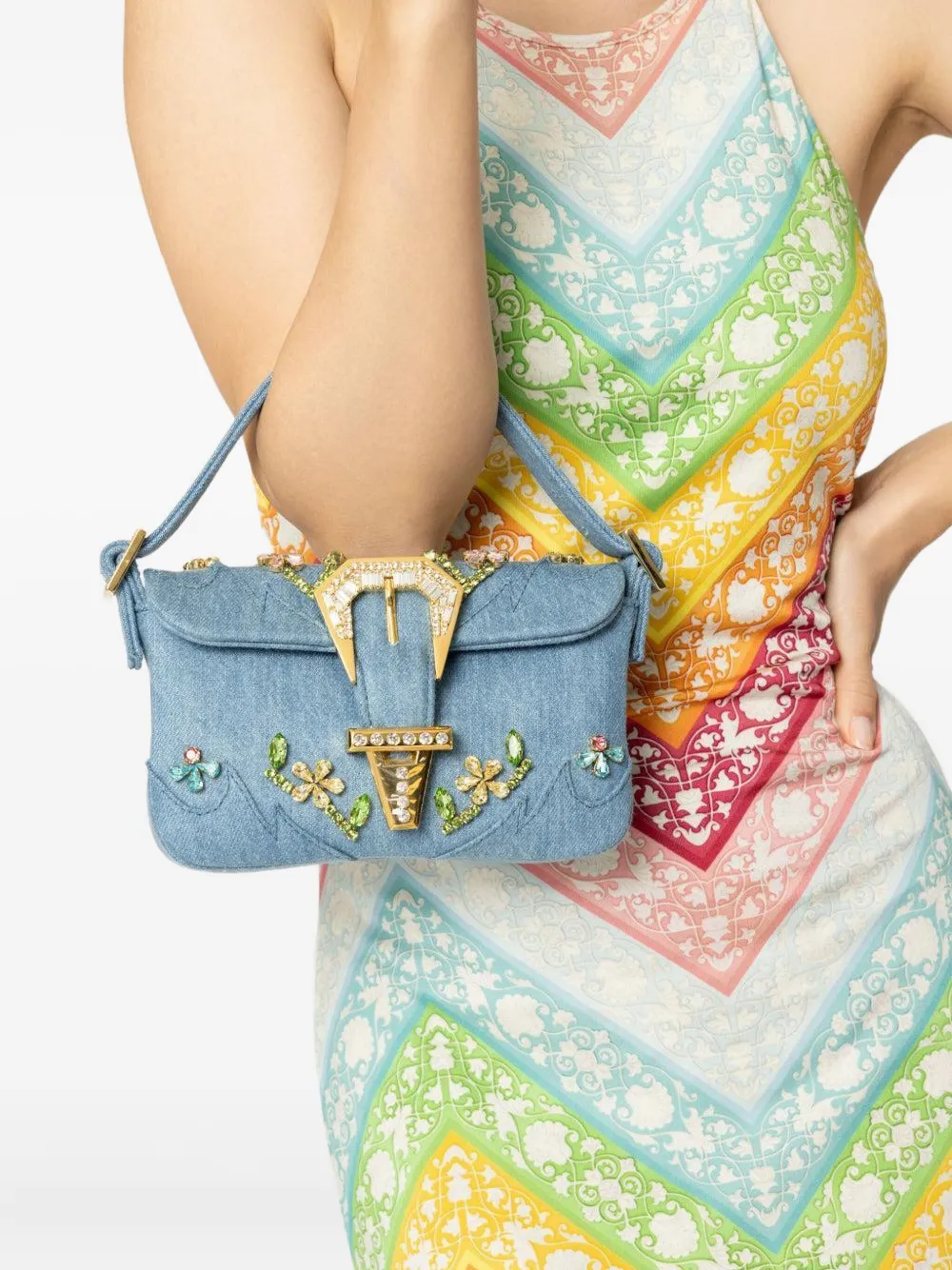  Gedebe Mini Habibi Tote Bag - Blue 