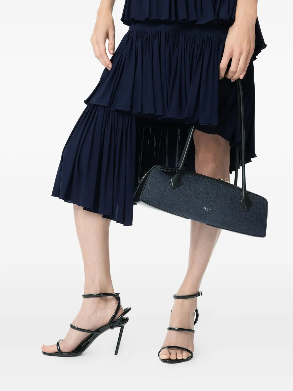 90mm Buckle-Fastening Strappy Sandals