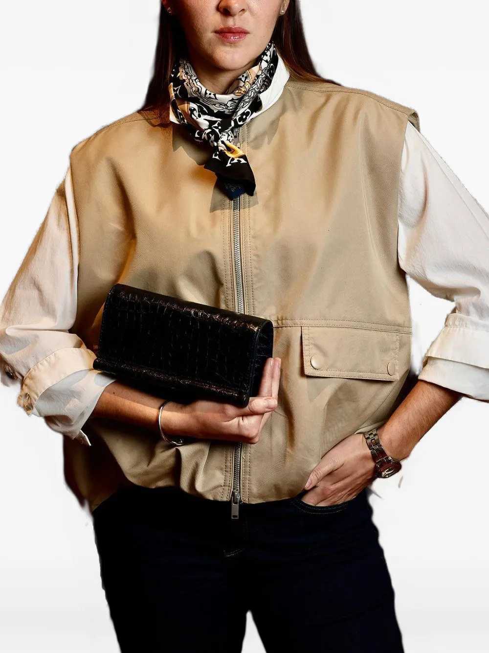Angela Alvarez Demi Eva Bo Clutch Bag In Blue