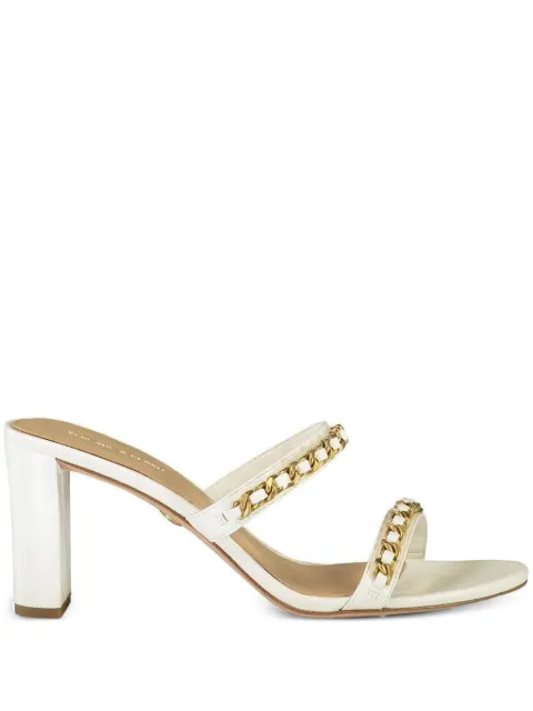 Veronica Beard 76mm Gretchen chain-embellished sandals