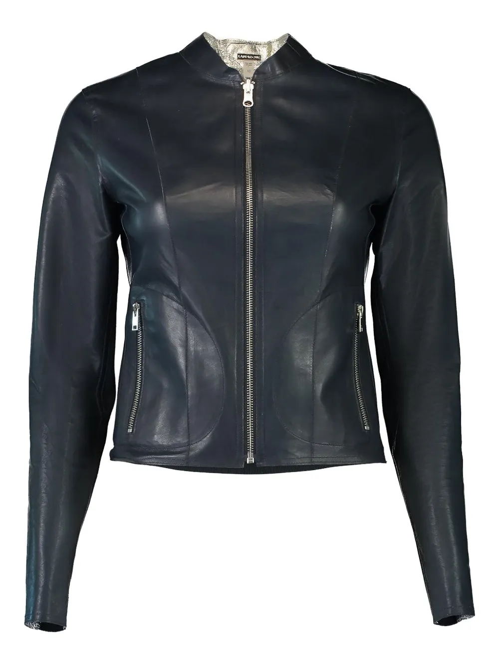 LAMARQUE Chapin leather jacket - Blu