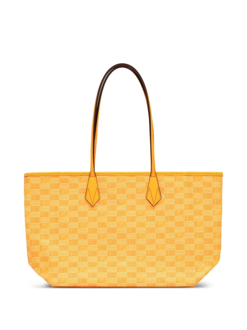 Moreau small saint tropez zip-top geometric-pattern tote bag | Yellow | Image 1