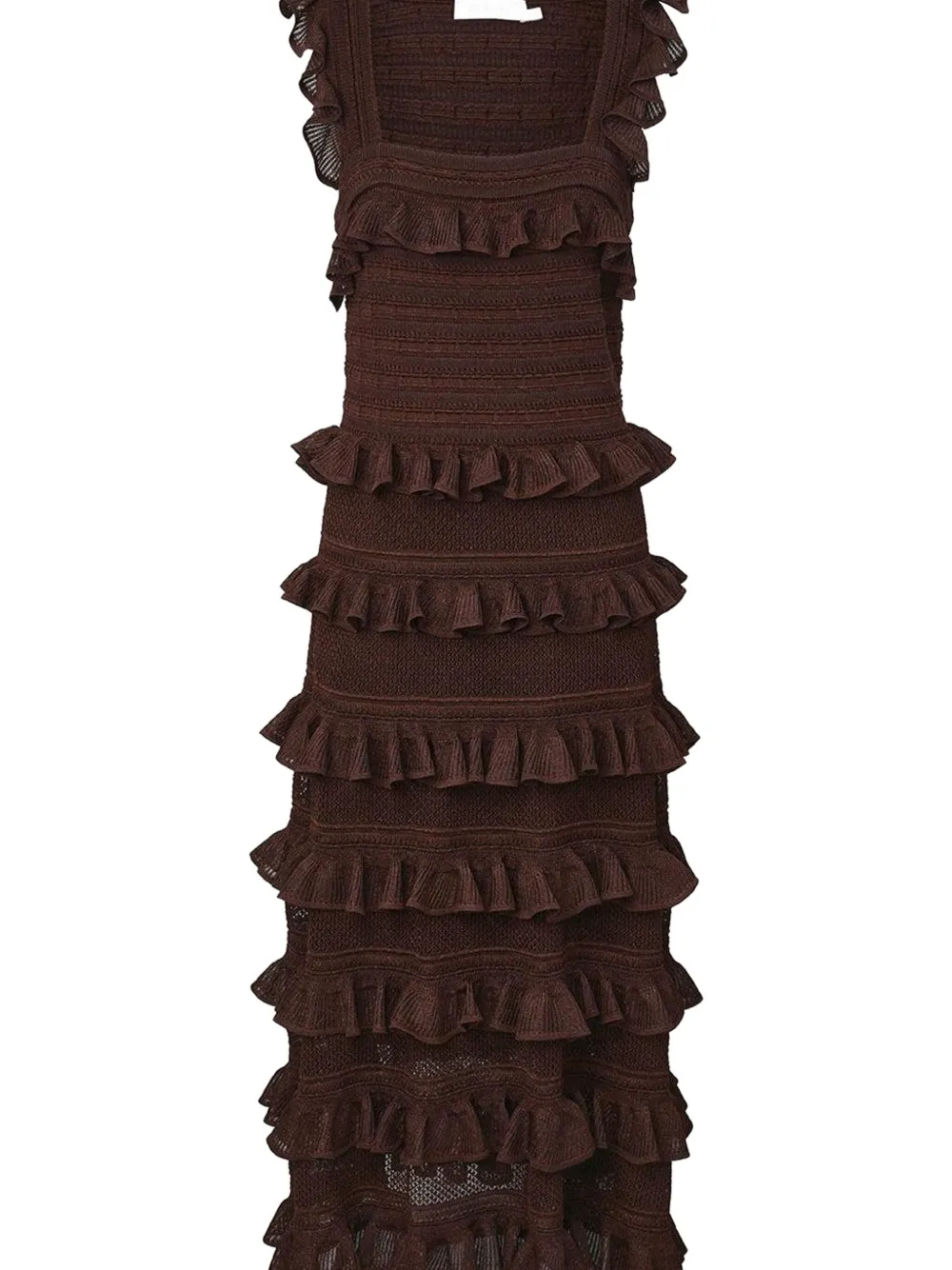 ZIMMERMANN Hypnotic midi dress - Bruin