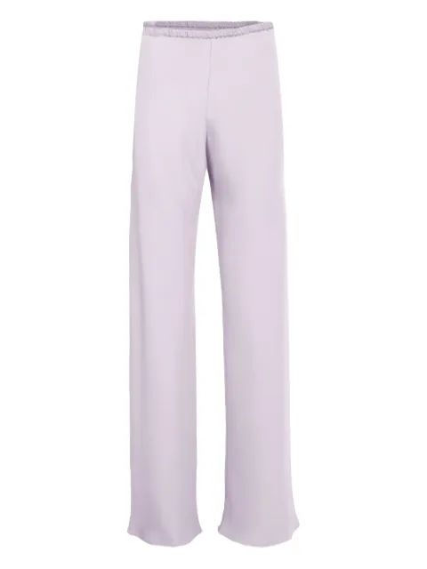 Peter Cohen bias wide-leg trousers