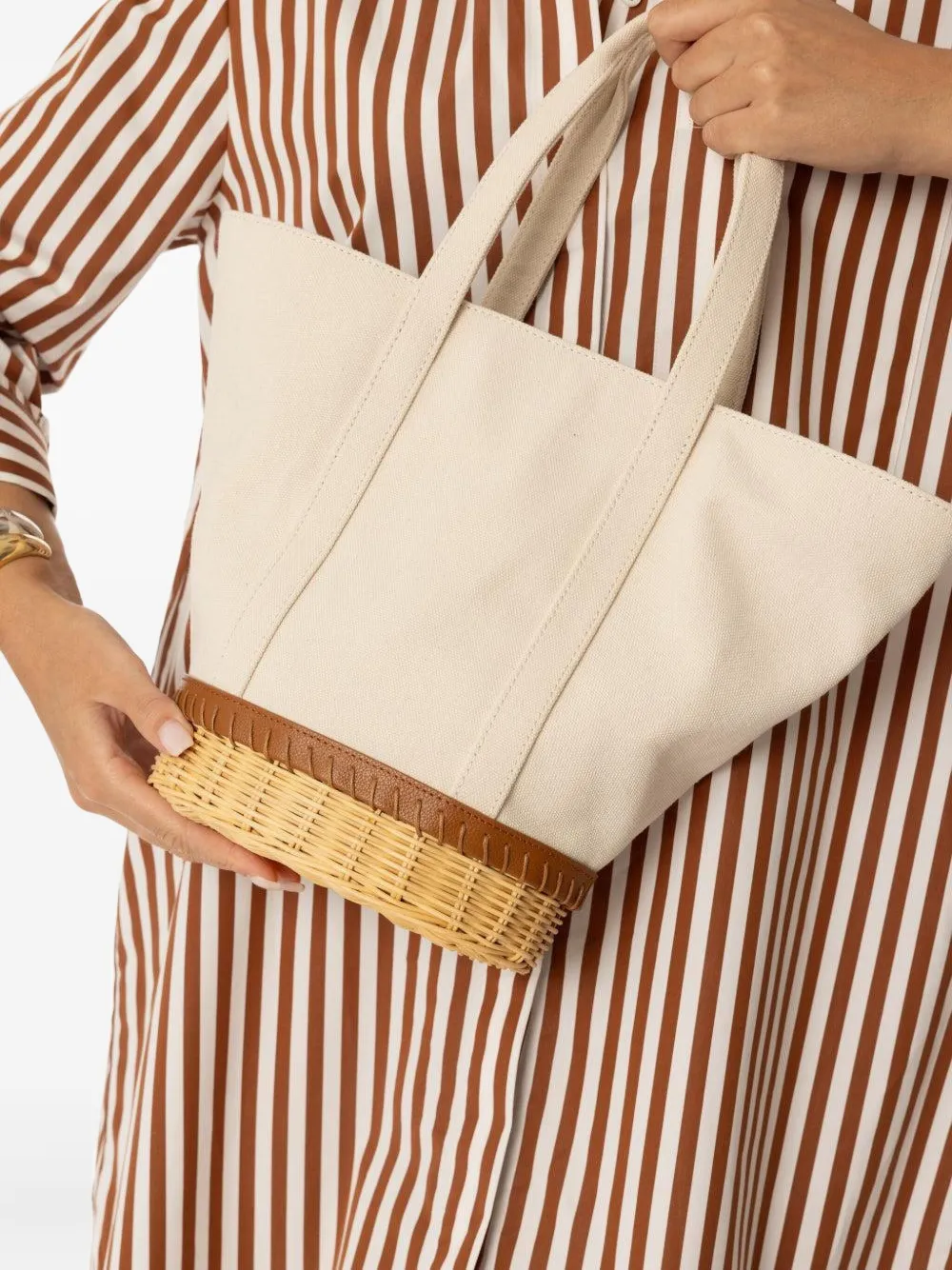 Pamela Munson The Gardener Tote Bag In Neutral