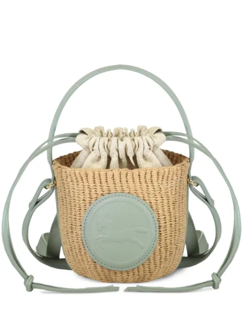 Chloé xMifuko small Horse Medal bucket bag