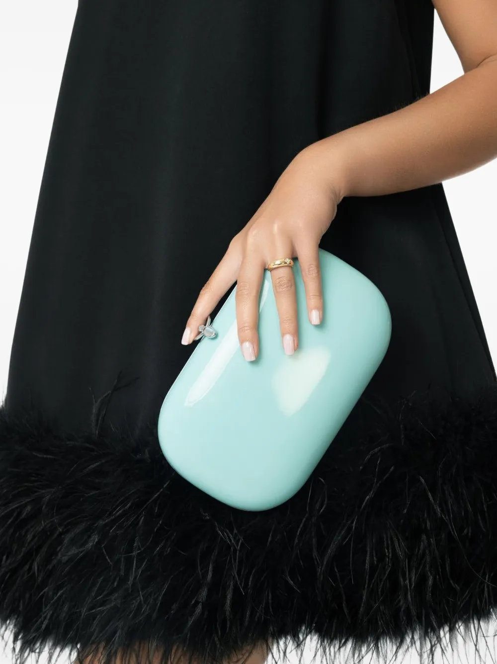 Jeffrey Levinson Elina Plus clutch bag - Blauw