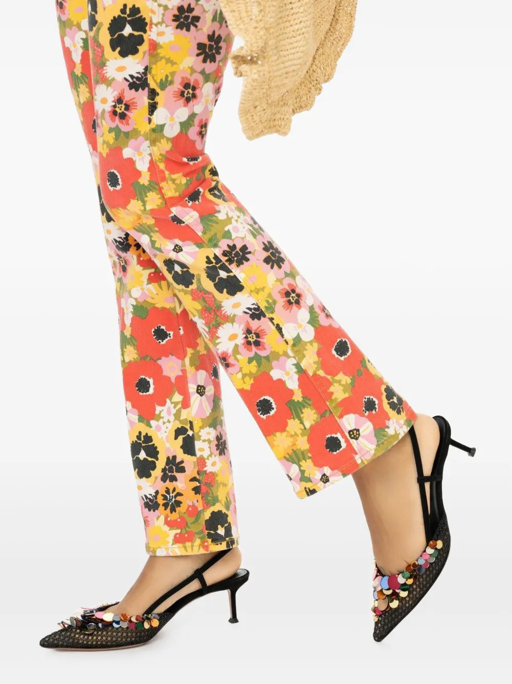 Aquazzura 50mm Can pumps Zwart