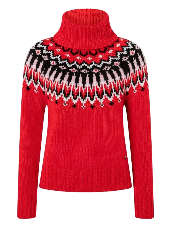 Bogner Ingrid Sweater in Red
