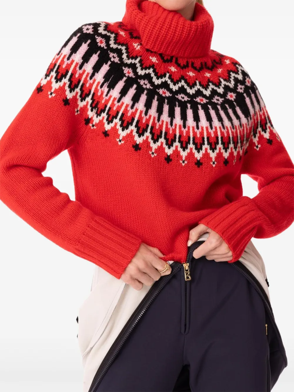 BOGNER Ingrid Sweater in Red, view 4