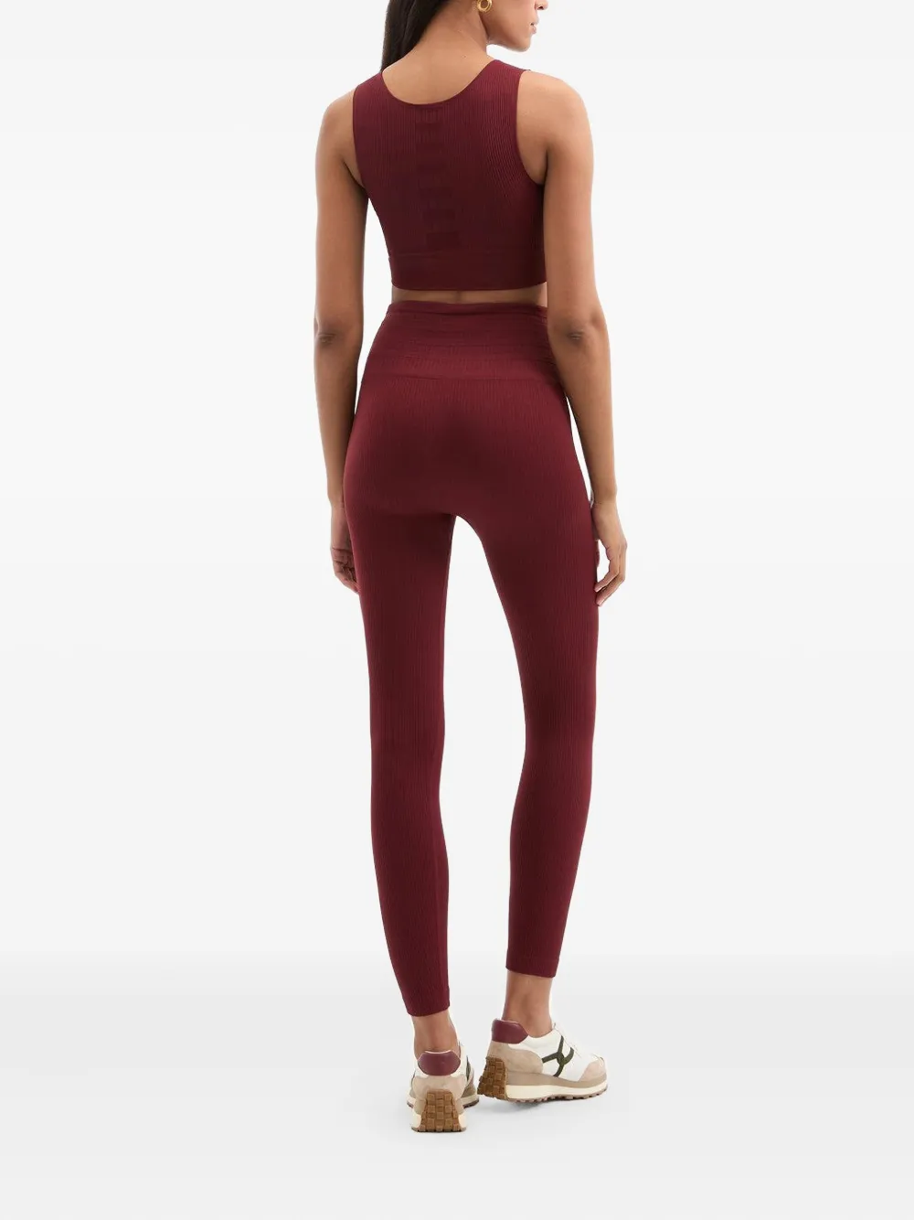 Veronica Beard x HEAD Sculpt sports bra Rood