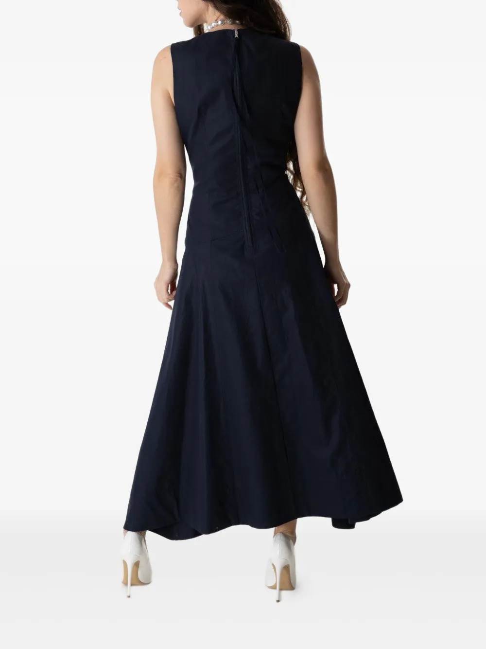 Adam Lippes Harlow dress Blauw