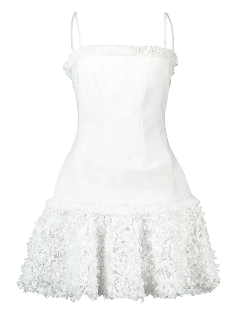 Alexis Amrisa ruffled mini dress | White | Image 1