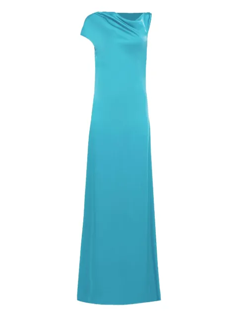 Del Core off-shoulder draped dress