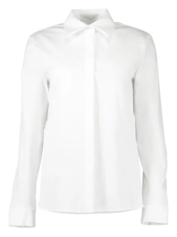 Michael Kors Collection Hansen Shirt in White