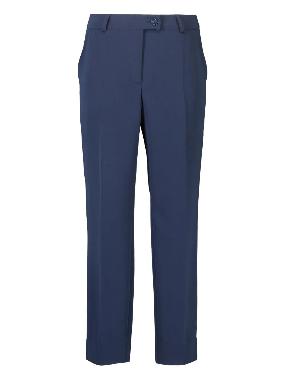 Maison Common Signature Trousers In Blue