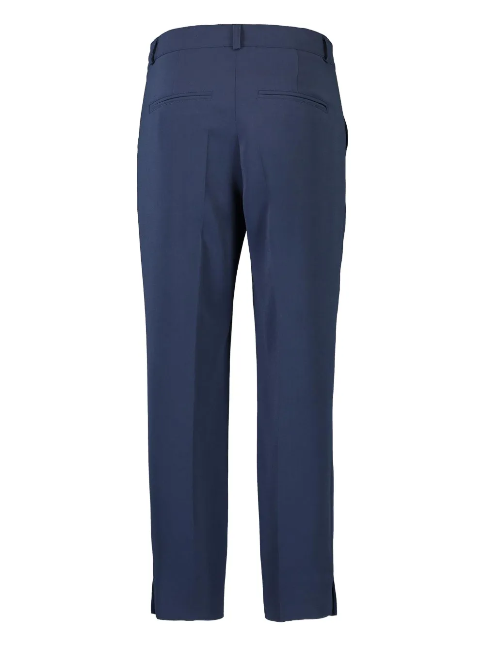 Maison Common Signature Trousers In Blue