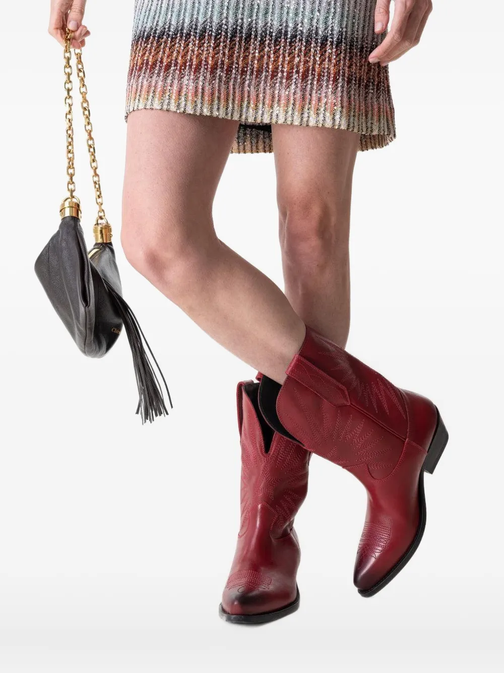 Golden Goose Wish Star boots Rood