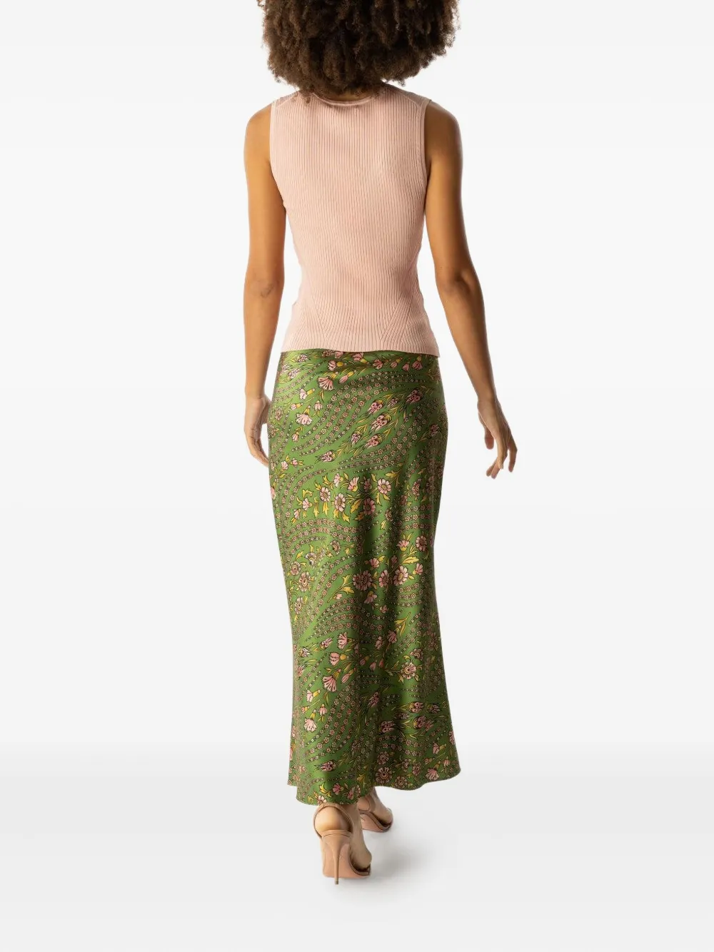 Veronica Beard Sid knitted top Roze