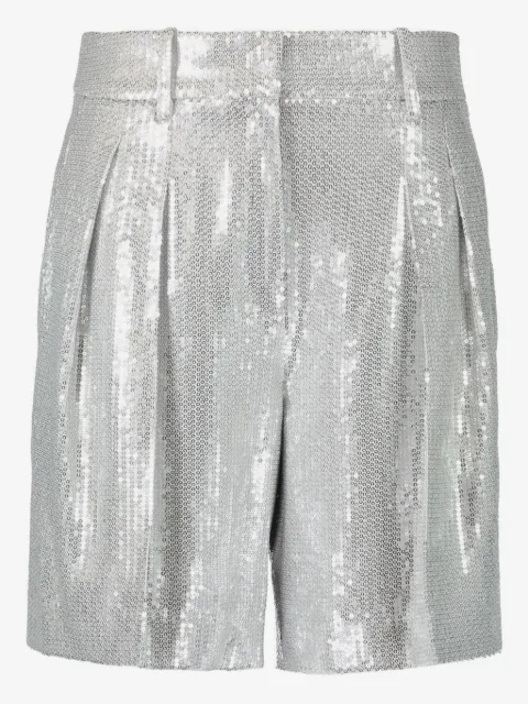 Michael Kors Collection sequinned tailored shorts  