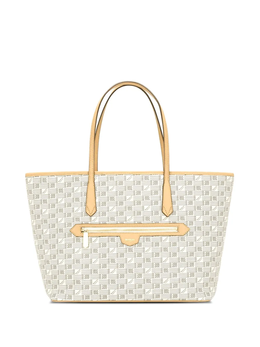 Moreau Monaco Monogram-pattern Tote Bag In White