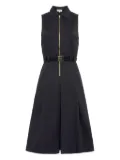 L'Agence Kylo belted shirt dress - Black