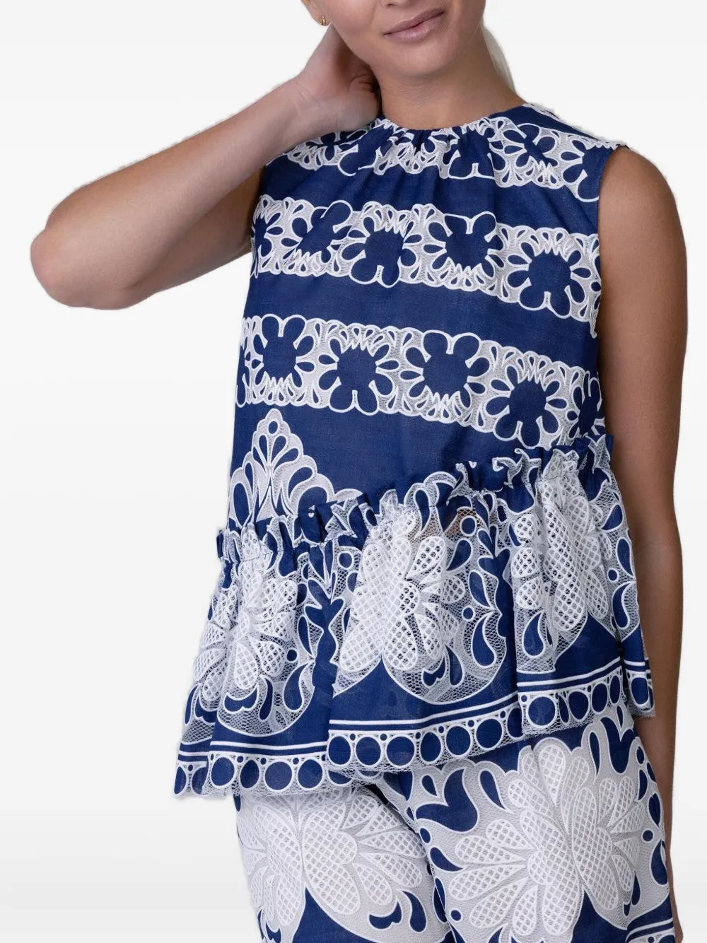 Borgo De Nor Alora Top In Blue