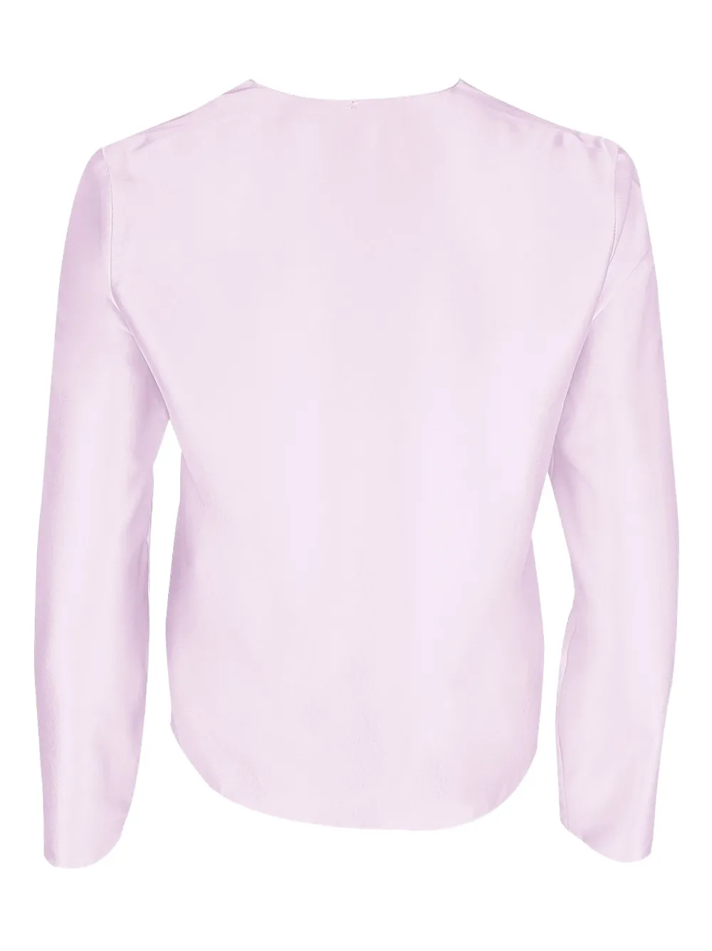 Peter Cohen Long-sleeve V-neck Shirt In Purple