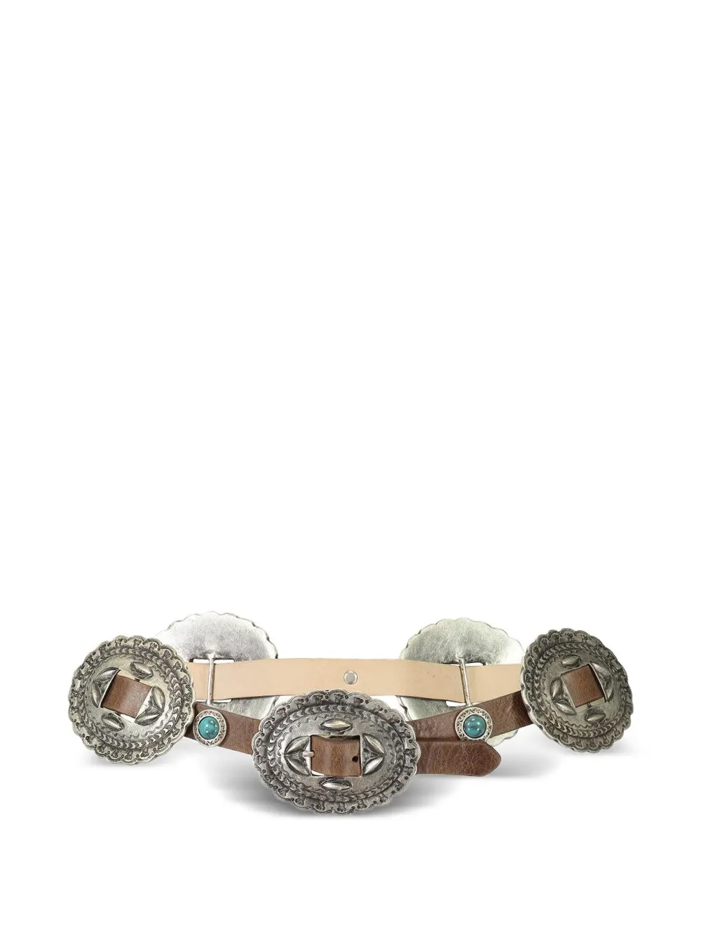 Streets Ahead Leather Belt In Brown