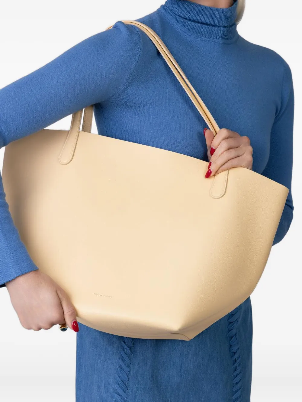 Mansur Gavriel Everyday Tote Bag In Neutral