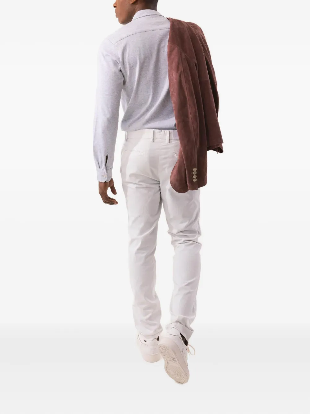 Eleventy stretch-design chino pants Wit