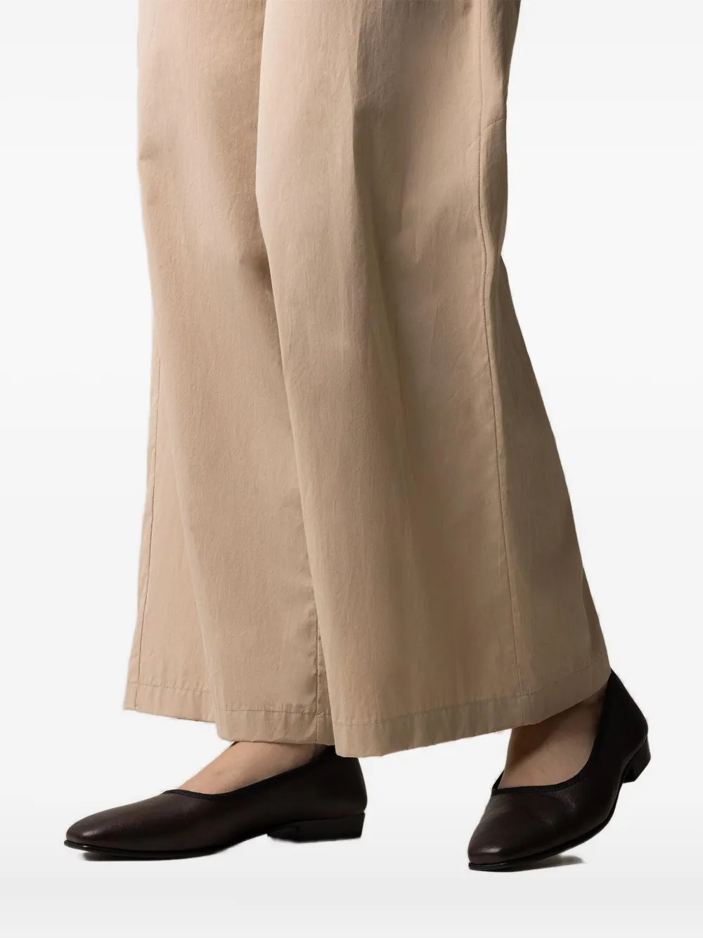 Staud Keith Ballet Flats In Brown