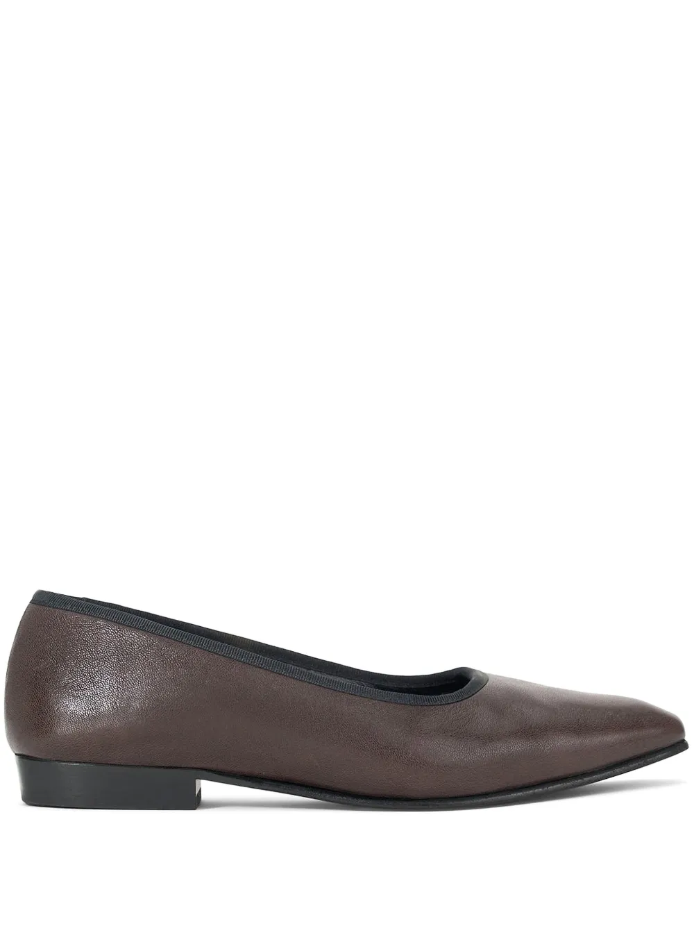 STAUD Keith ballet flats Brown