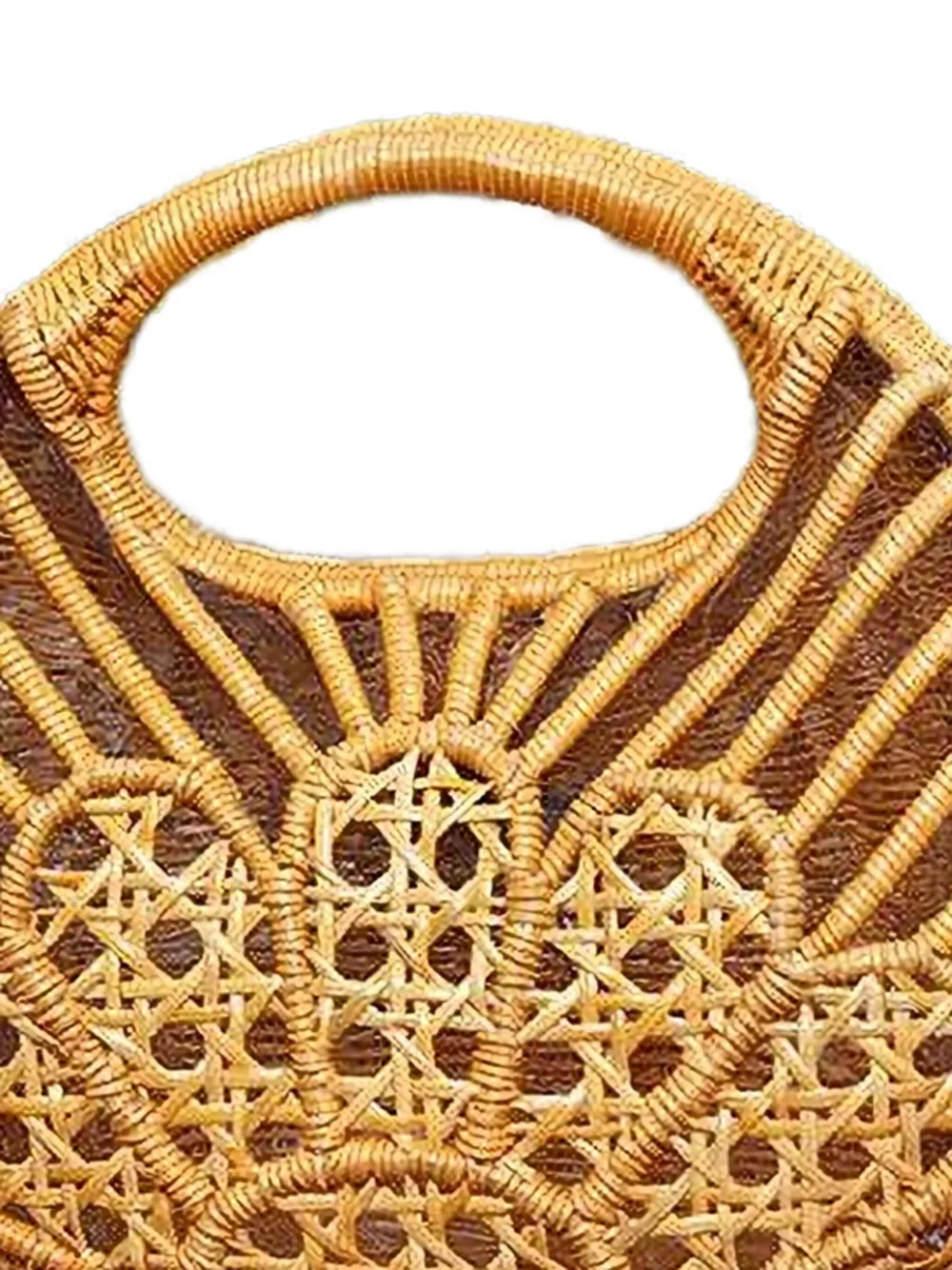 SERPUI Michelle Daisy tote bag - Beige