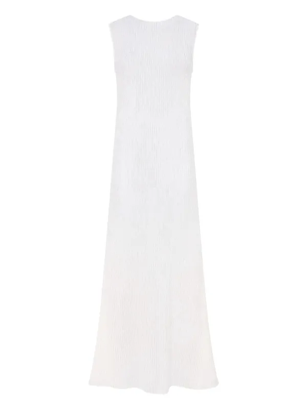 Gabriela Hearst Carling Dress in White