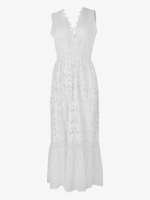 Temptation Positano Belice broderie-anglaise dress