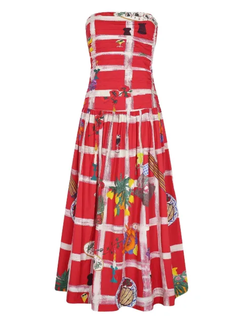 Carolina K Malla midi dress