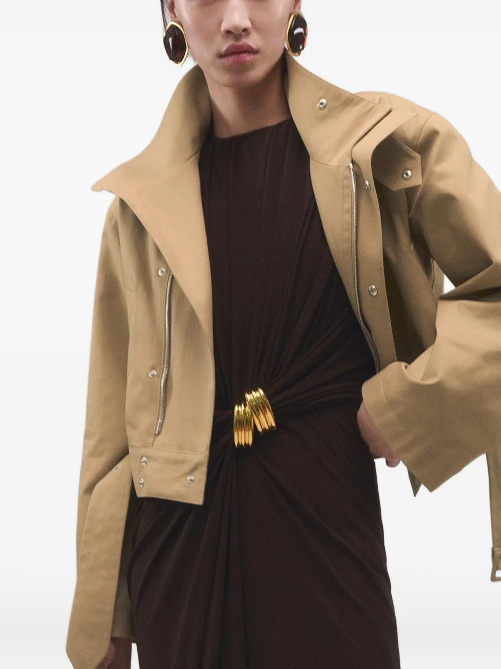 Brandon Maxwell The Lily jacket | Cropped Jackets | Image 2