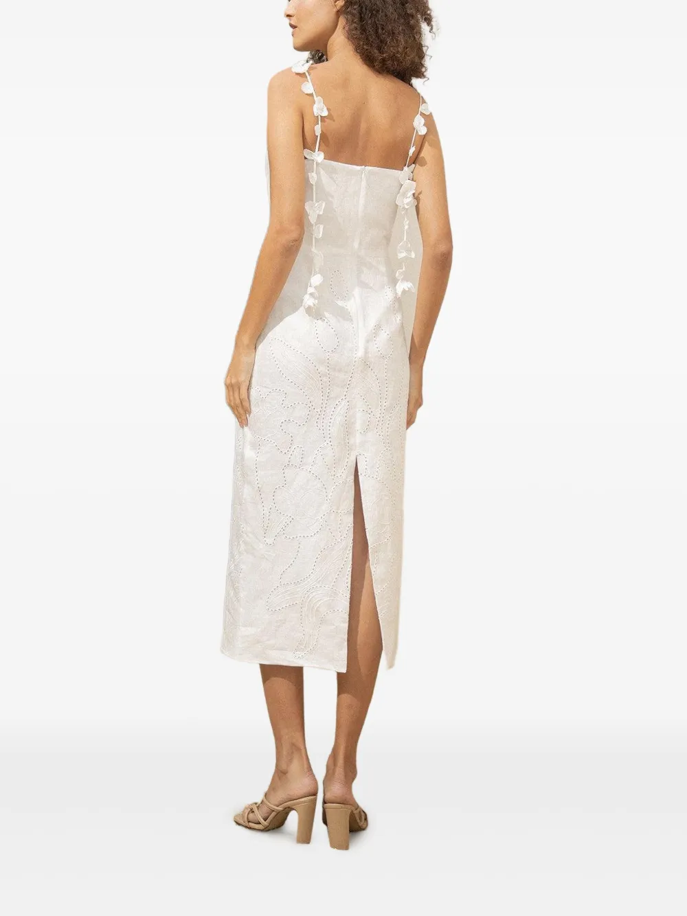 Andres Otalora Guipure Lace Midi Dress | Smart Closet Andres Otalora Guipure Lace Midi Dress | Smart Closet