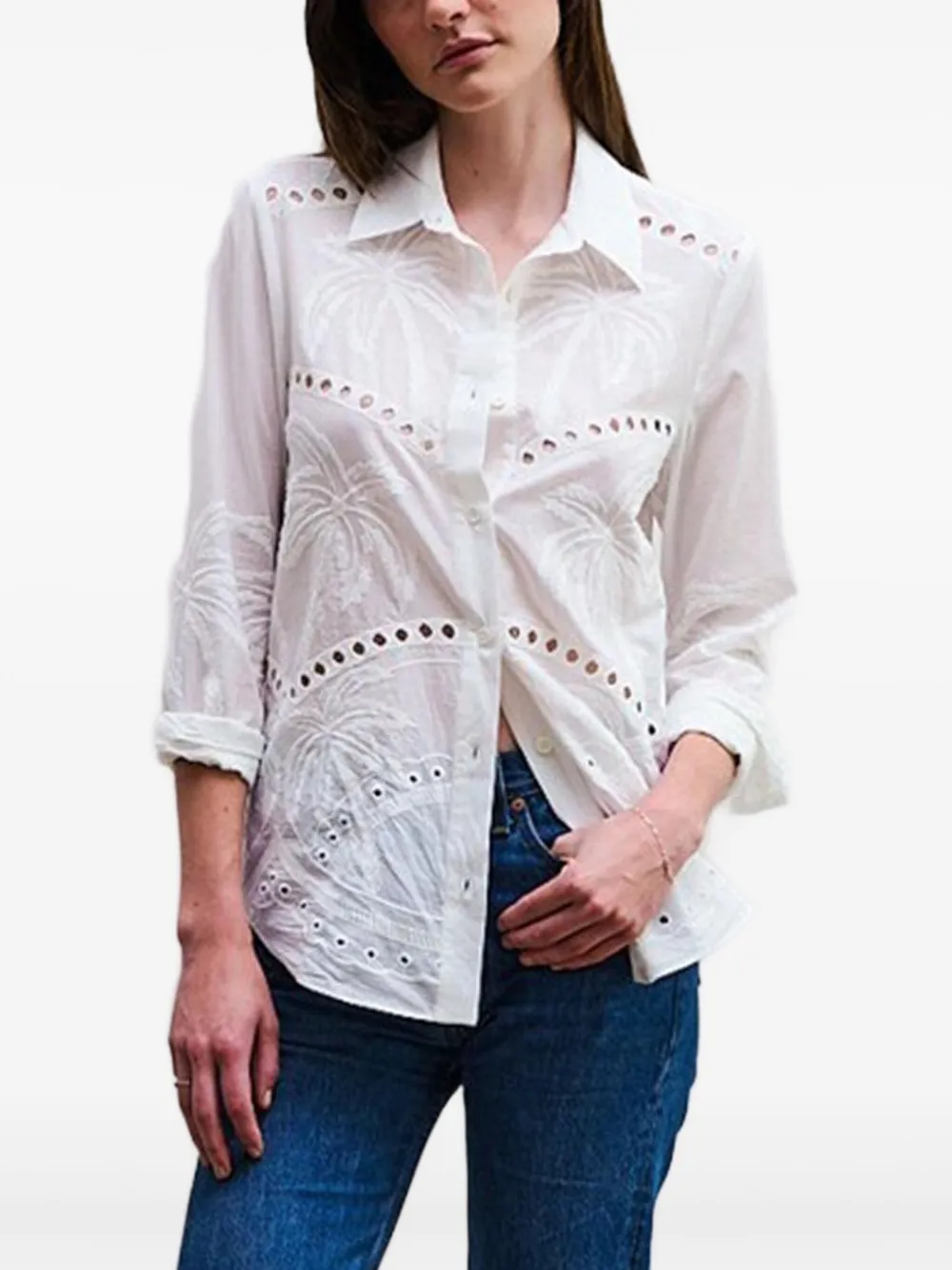 LE SUPERBE Corrines shirt - Wit