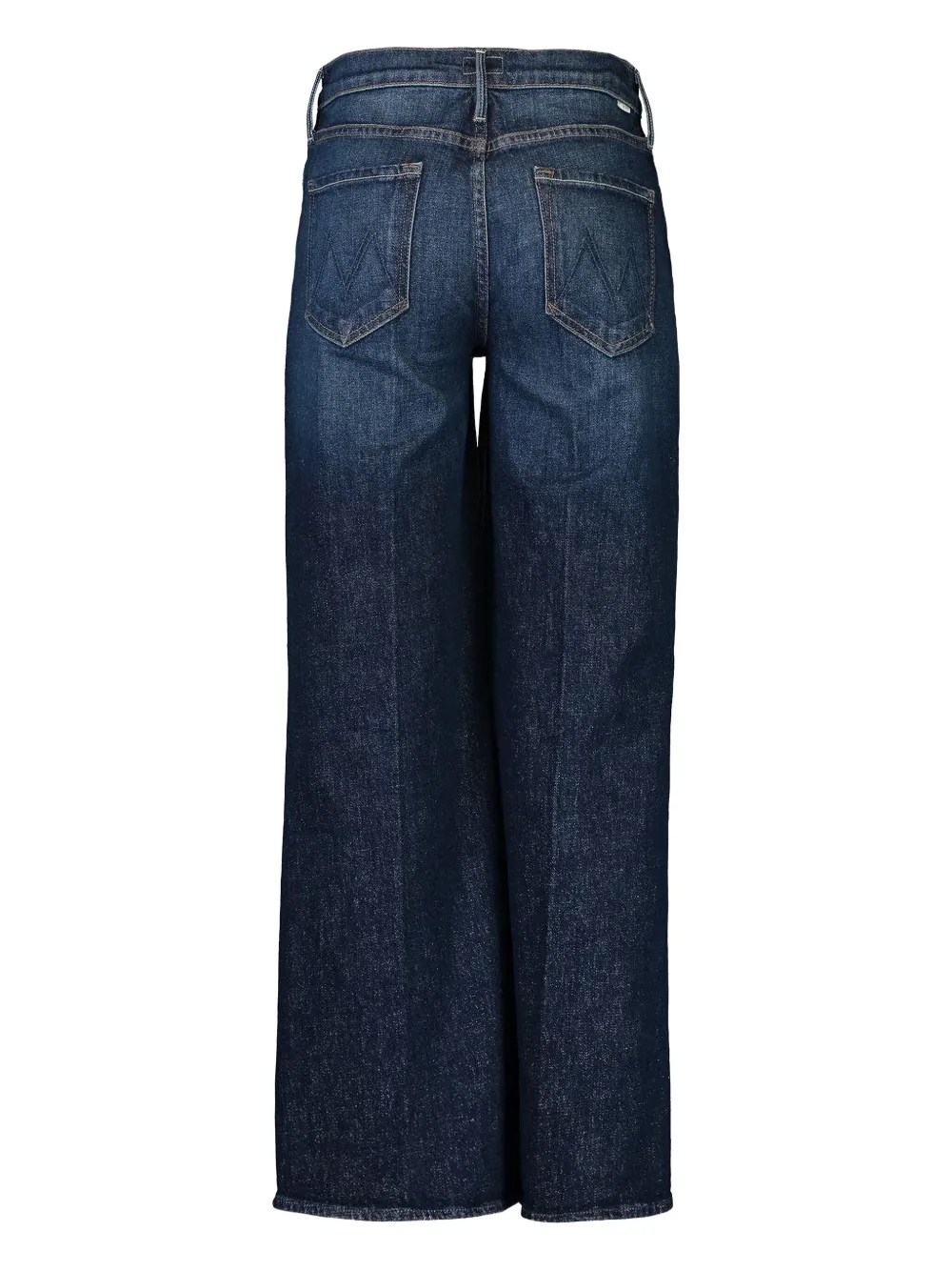 Mother The Twister Flood Jeans In Blue