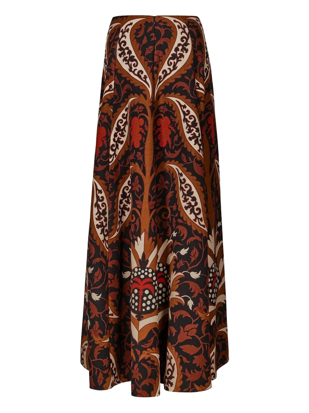 Johanna Ortiz Encanto De Isla Skirt In Red