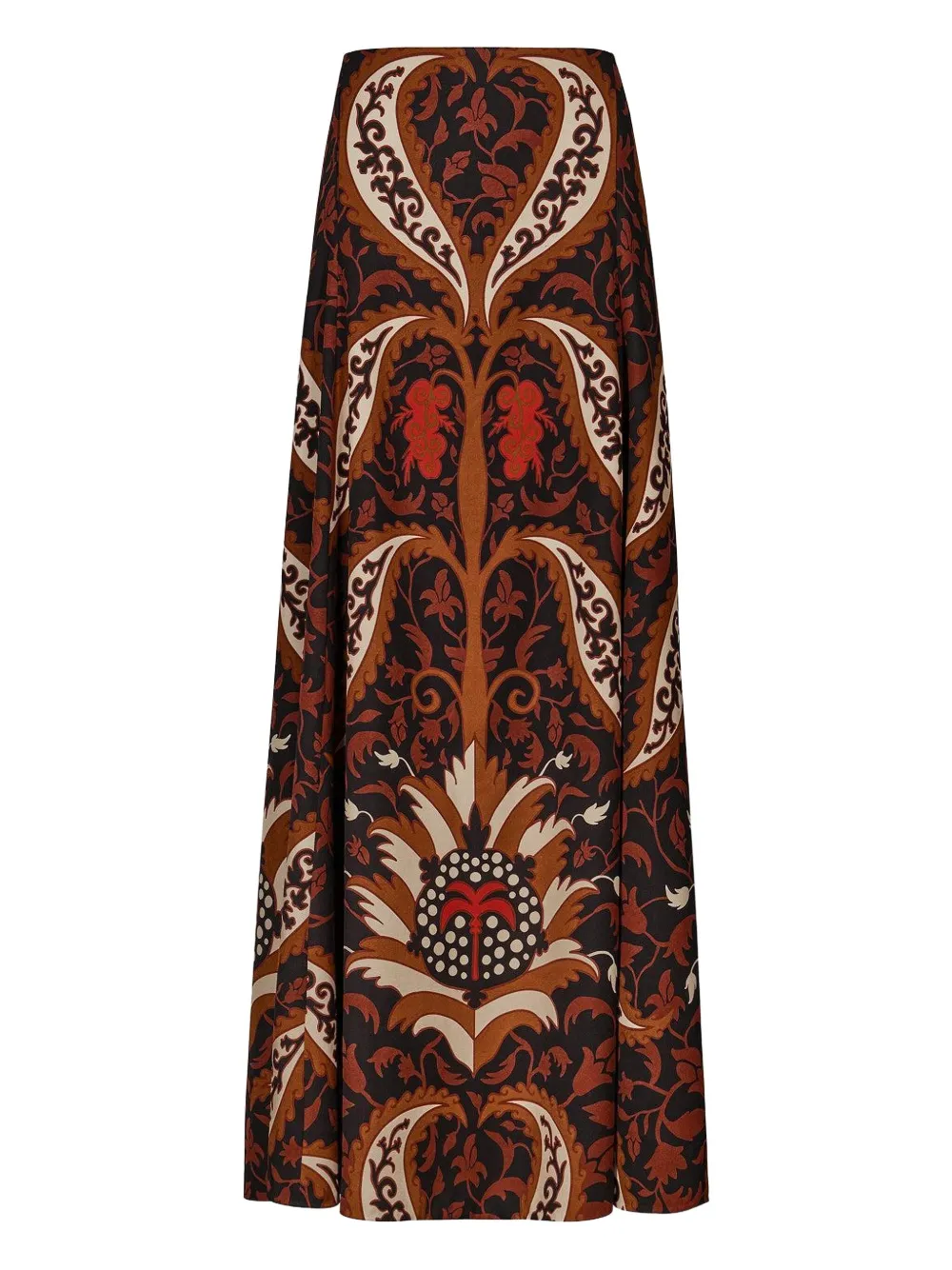 Johanna Ortiz Encanto De Isla Skirt In Red
