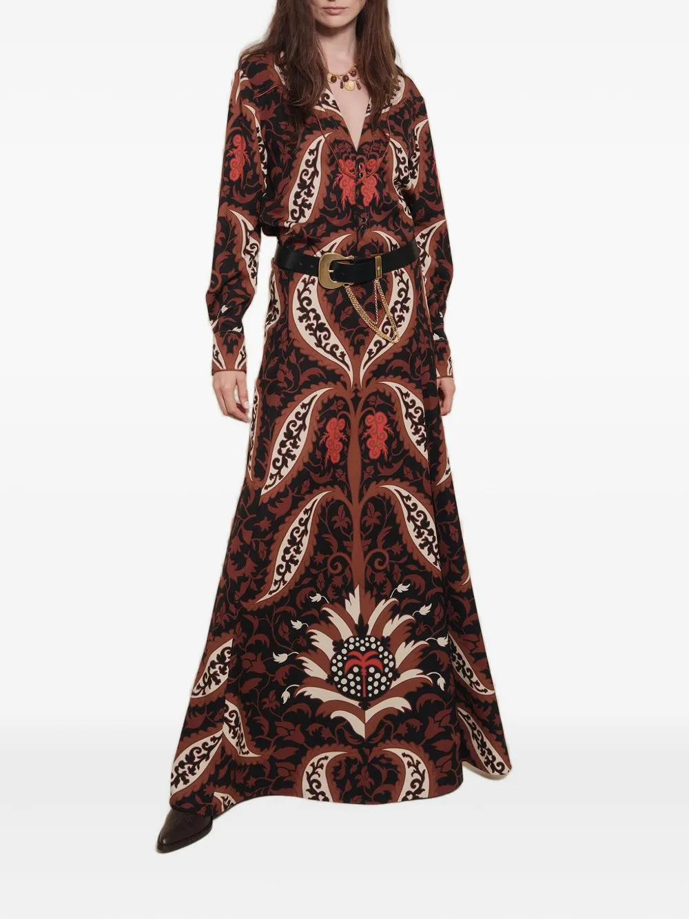 Johanna Ortiz Encanto De Isla skirt - Rood