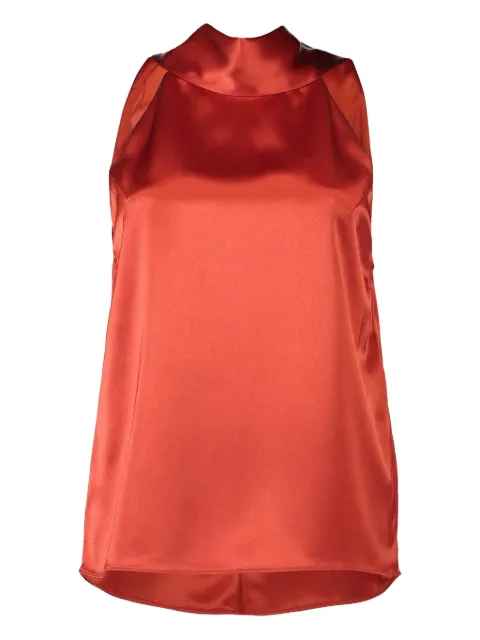 Galvan London halter-neck bow-detail blouse