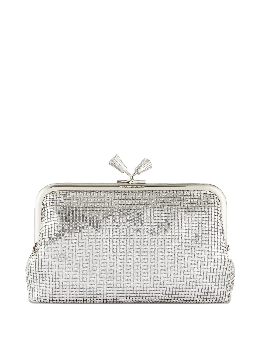 Anya Hindmarch Maud clutch bag Zilver