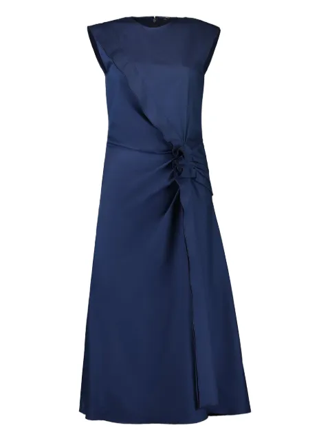 Mantu gathered sleeveless dress