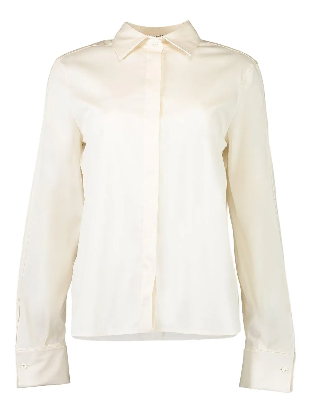 Brunello Cucinelli Button-down Shirt In Neutral