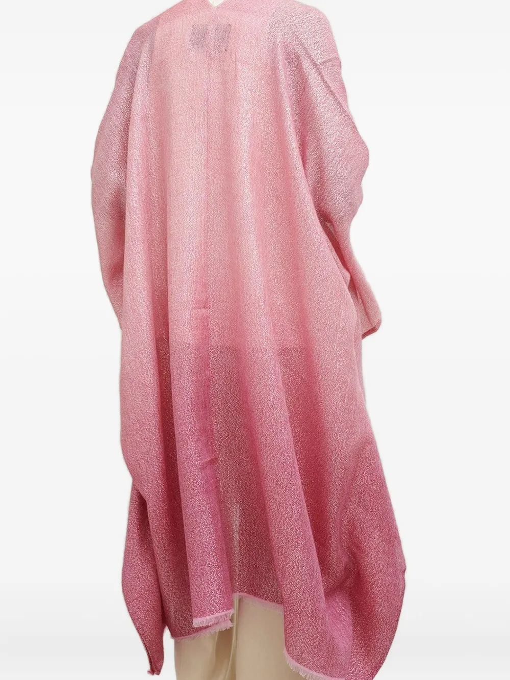 Jane Carr The Long Scarf In Pink