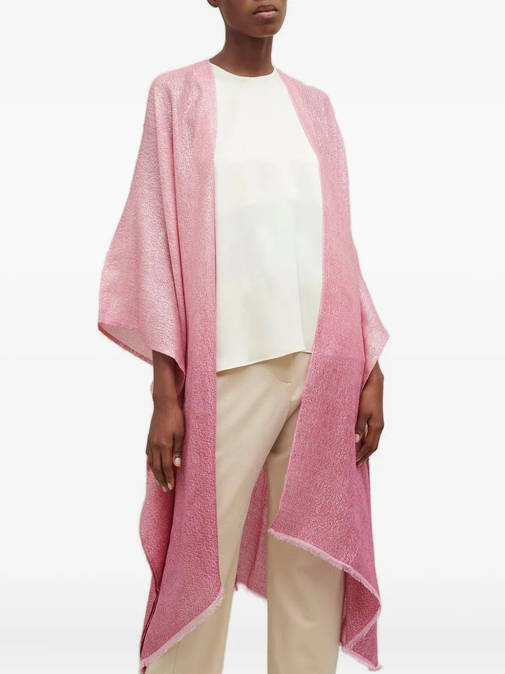Jane Carr The Long scarf - Roze